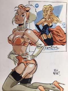 Meynet, Félix | Meynet, Félix - Dessin original en couleur - Jantzen | Catawiki