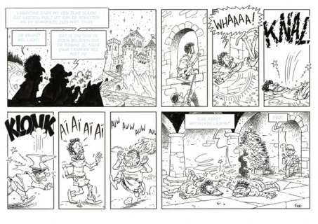 De Decker, Frodo | De Decker, Frodo - Originele, halve pagina - De Ridder - Home Alone | Catawiki