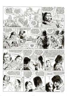 Mitton, Jean-Yves | Mitton, Jean-Yves - Originele pagina - Quetzalcoatl 7 - Het geheim van La Malinche - (2008) | Catawiki