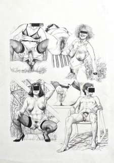 Riccardo Mannelli | Riccardo Mannelli - Illustrazione originale - Page volante | Catawiki