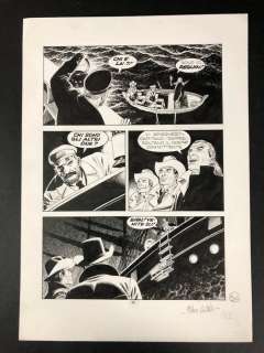 Fabio Civitelli | Tex n° 416 - F. Civitelli - Tavola originale "I contrabbandieri" - firmata - Page volante - Exemplaire unique - (1995) | Catawiki