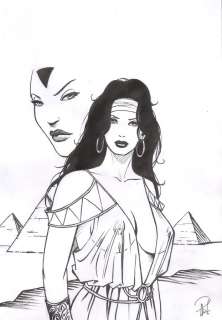 Paturaud | Succubes, illustration Ã  l’encre de Chine rep… | Millon