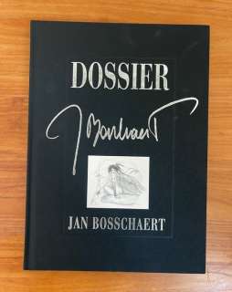 Jan Bosschaert | Dossier Jan Bosschaert - Luxe Linnen - Opdrachttekening + 2 exlibrissen - Cartonné - (2013) | Catawiki