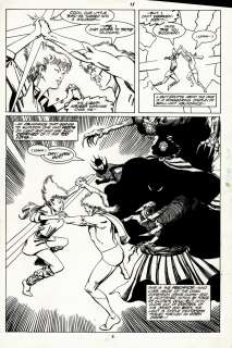 Bob Wiacek, Dan Lawlis - Strange Tales #11 P 9 Semi-Splash (Cloak Battle!) 1987
