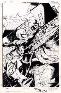 Sanford Greene Nathan Massengill - spider-man - cover (unpublished? )