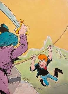 Godard, Christian | Godard, Christian - Originele cover Martin Milan - voor Junior N° 24 - Mille ans pour une agonie - (1977) | Catawiki