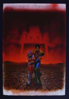 Jason Brashill - Original Painted Cover Art from Judge Dredd Megazine #67 (1994 Fleetway) by Jason Brashill