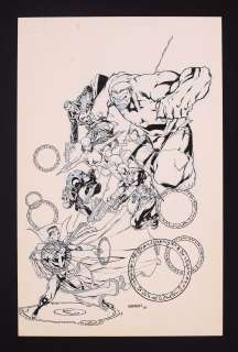 Carlo Barberi - Original Cover Art for Thunderbolts Annual #1 (2013 Marvel) Pencils and Inks by Carlo Barberi