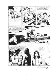 Corrado Roi | Tex Speciale n. 29 - Corrado Roi 3x Tavola Originale "L’orda del tramonto - Page volante - Exemplaire unique - (2014) | Catawiki