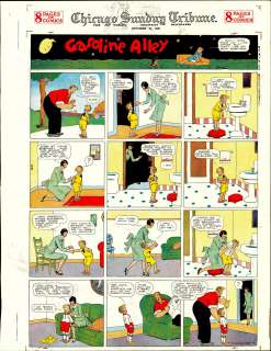King - Gasoline Alley Sunday Page Color Proof (10/03/1926) NO RESERVE! | Russ Cochran