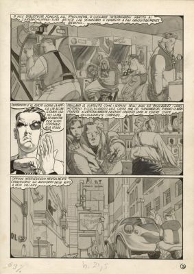 Tanino Liberatore | Planche originale 3 de Vidéo clips | Galerie Barbier