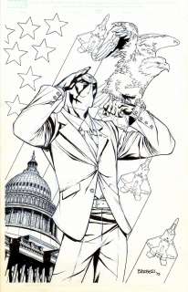 Carlo Barberi - deadpool #1 cover - deadpool for president!