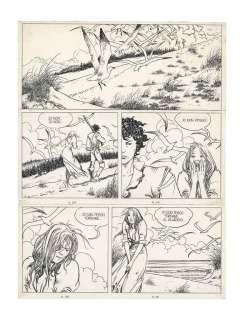 Milo Manara - L‘ETE INDIEN (PLANCHE 10), CASTERMAN