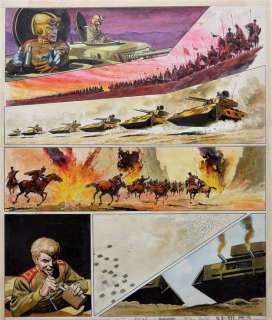 Lawrence, Don - Lawrence, Don - Originele pagina in kleur - Trigië - The Trigan Empire - The Alien Dust - (1969)