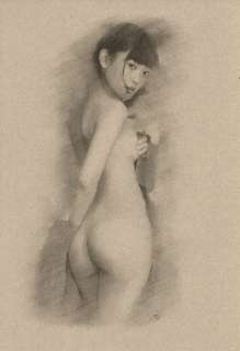 Arthur Smith | Arthur Smith 9 - Å’uvre originale - Pose de femme - Format: 21 x 29,7 cm | Catawiki