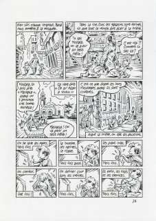 Hubert Maury | Dissident Club, planche 26 | Galerie Glénat