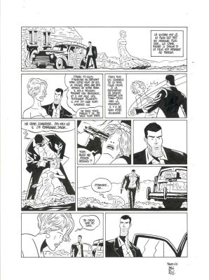 Lot 18 - BRÜNO né en 1975. Tyler Cross. T. Planche. | HVMC