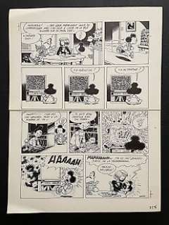 Ernst, Serge | Ernst, Serge - Planche originale - Les Zappeurs - (années 1990) | Catawiki