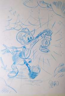 Sergio Garrido | Sergio Garrido - Ensayo para "GOLD" - Uncle Scrooge - Exemplaire unique | Catawiki
