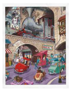 Turf - Illustration originale inédite, Trafic, 2014