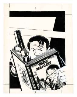 Jacques Tardi - NESTOR BURMA, 120, RUE DE LA GARE, CASTERMAN 1988