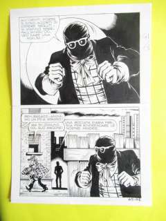 Magnus | Alan Ford n. 65 pag. 41 ’’Un Tiro Mancino’’ - Tavola Originale Magnus con Il Cospiratore - (1974) | Catawiki