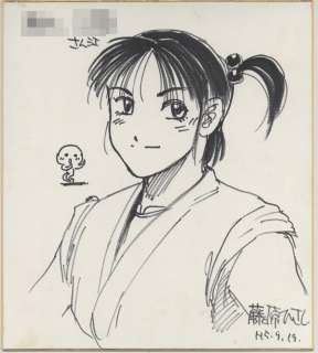 Hisashi Fujiwara Hand-drawn Shikishi | Mandarake (Big Web)