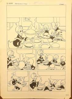 Erik Nielsen | Donald Duck - Fastidious Kids (D 2085) - Original Comic Page by Erik Nielsen - (1977) | Catawiki