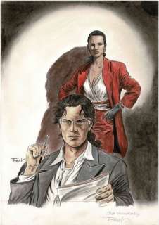 Ersel | Ersel - Originele covertekening - Black Notes - De laatste rebel - (2001) | Catawiki