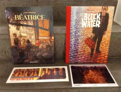 Joris Mertens | Joris Mertens - Béatrice + Bleekwater + 2x ex-libris + opdrachttekening - Cartonné - EO - (2020) | Catawiki