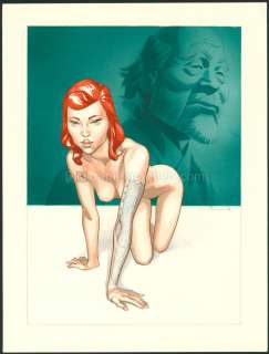 Marcial Toledano - Illustration originale - Tebori