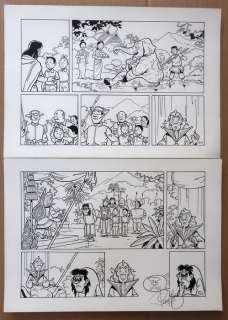 Paul Geerts / Eric de Rop | Suske en Wiske - Originele pagina (p.43) - De preutse prinses - (2020) | Catawiki