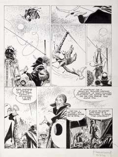 Hermann | Jeremiah, planche n°11 Ã  l’encre de Chine de… | Millon