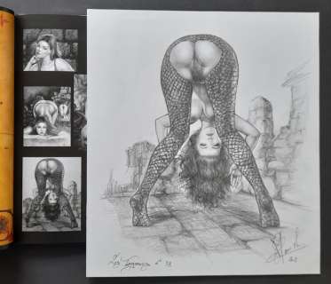 Claude Marrache | Claude Marrache - Published original drawing & signed book with dedication - Cartonné - EO - (2008/2011) | Catawiki