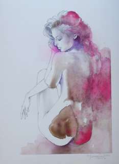 Giovanna Casotto | Giovanna Casotto - Portfolio "Liquide" con disegno originale - P.A. - - EO - (2021) | Catawiki