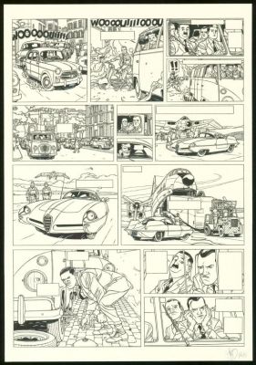 Jean-Christophe Thibert | Planche originale n°29 - Il faut sauver Hitler - Kaplan & Masson | Daniel Maghen