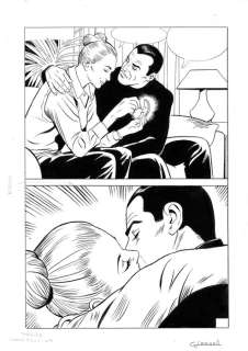 Giancarlo Tenenti | Giancarlo Tenenti tavola inedita per Diabolik | Catawiki