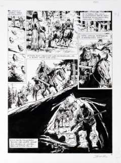 Derib (Claude de Ribeaupierre Dit) | Derib BUDDY LONGWAY. L’eau de feu. Planche 14 pour le… | Coutau Bégarie