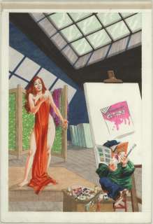 166:Morrow Get Lost 2 cover painting original comic art | Russ Cochran