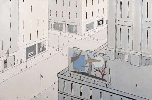 François Avril | From Above IV Acrylique sur toile pour cette peinture de | Millon