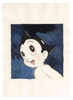 Astro Boy (Tetsuwan Atom) Hand-Drawn Color Illustration | Mandarake (Big Web)