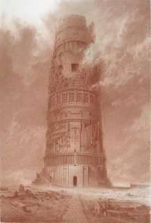 Paul & Gaëtan Brizzi - La Tour de Babel, illustration originale
