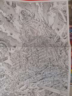 Giorgio Comolo | Giorgio Comolo Silver Surfer e Galactus - (2017) | Catawiki