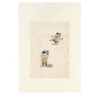 Hand-drawn color illustration by Fujio Akatsuka | Mandarake (Big Web)