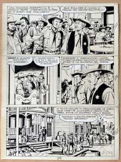 Giovanni Ticci | Giovanni Ticci tavola originale Tex n. 146 | Catawiki