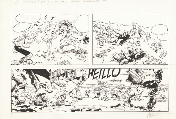 Marc Hardy | La patrouille des Libellules, 1987 - Défaite éclair, Tome 2 | Huberty Breyne Gallery