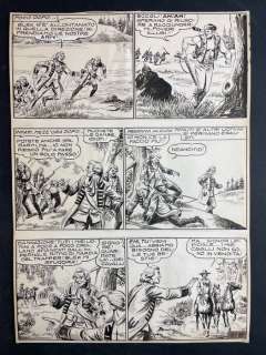 Essegesse | Grande Blek - Tavola originale in Collana Prateria n. 55 - Page volante - Exemplaire unique | Catawiki