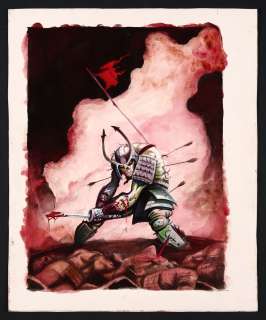 Tommy Castillo - Dead Ninja King Painting by Tommy Castillo