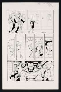 Ryan Ottley, Cliff Rathburn - Original Art from Invincible #121 (2015) Page 3 Pencils by Ryan Ottley, Inks by Cliff Rathburn