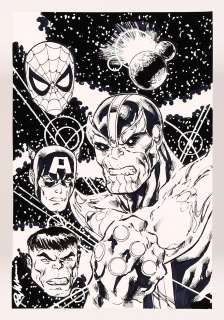 Infinity Gauntlet Sketch by Ron Williams | mycomicshop.com